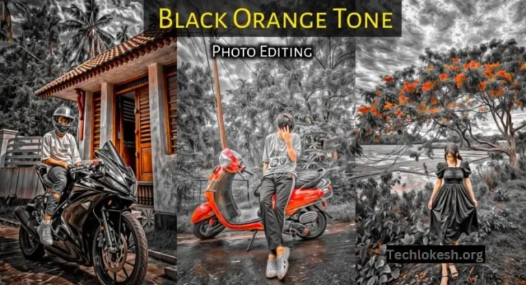 Black Orange Tone Lightroom Preset