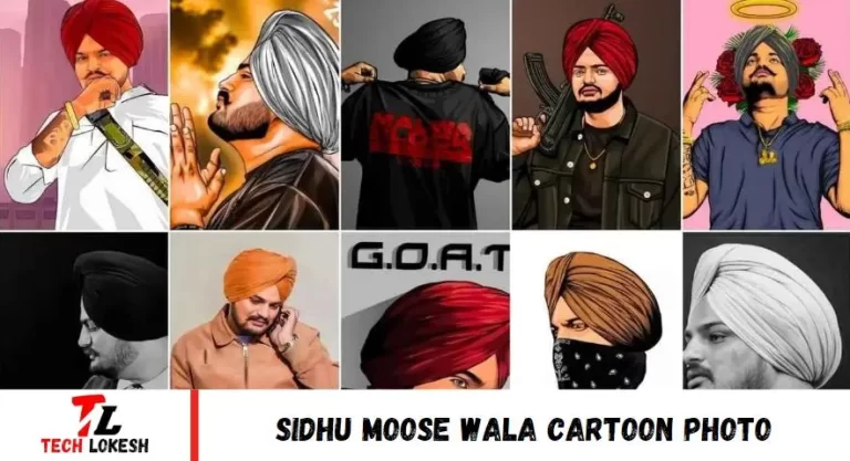 Sidhu Moose Wala Cartoon Photo