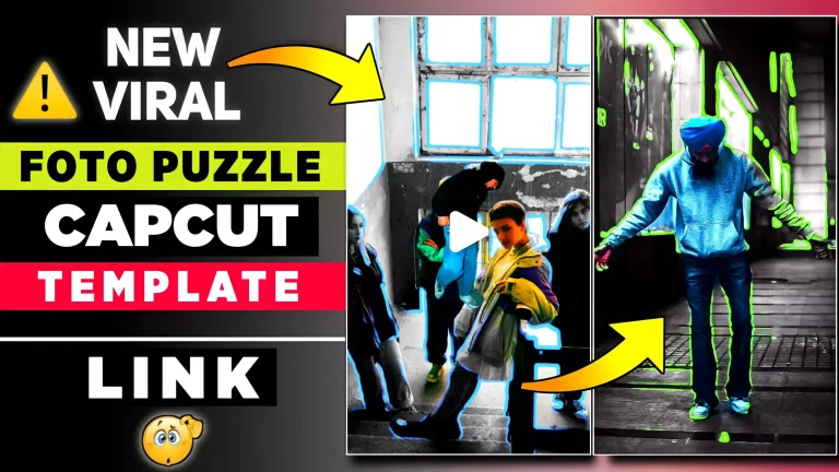 Puzzle capcut template link