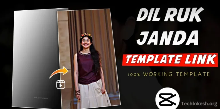 Dil Ruk Janda Capcut Template Link