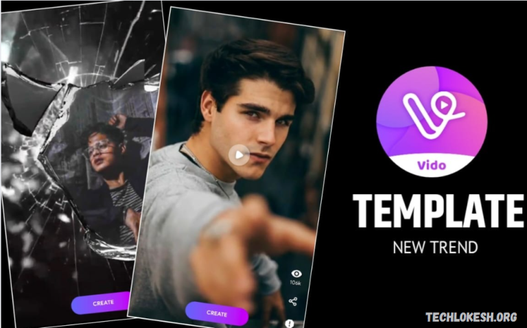 Broken Glass Video App Template