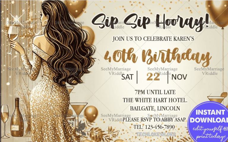 Birthday & Wedding Templates